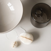 OVOID Påskhänge Small 4cm, Vit