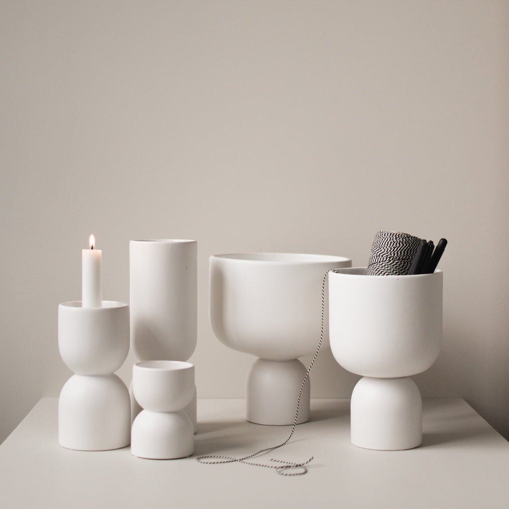 POST Ljusstake, white