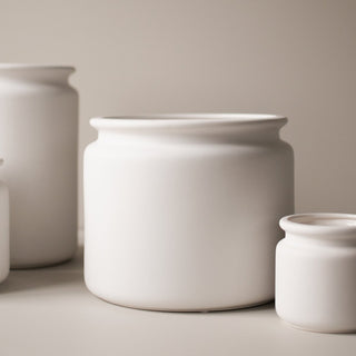 PURE Kruka Medium H20cm, Vit
