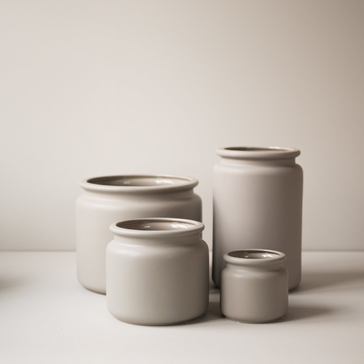 PURE Kruka Small H15cm, mole