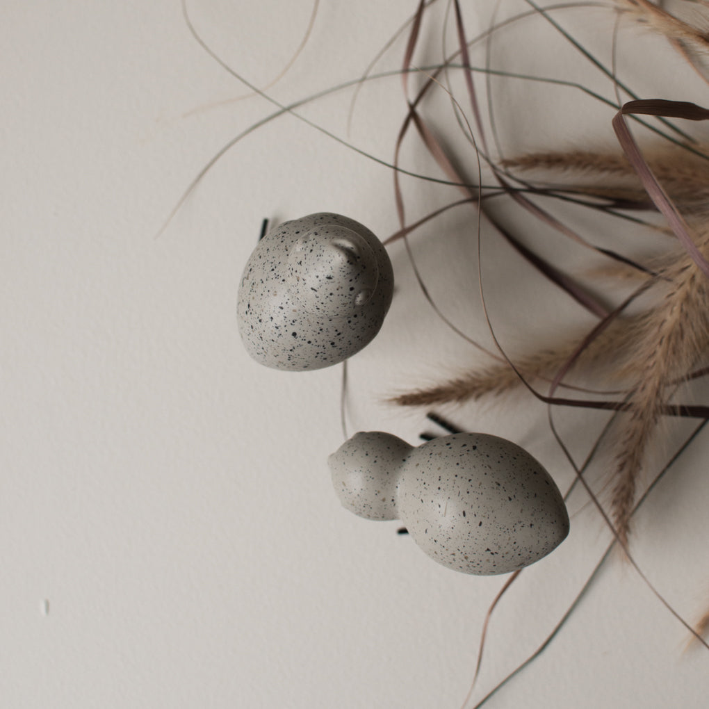 SWEDISH BIRD Påskdekoration 2-Pack, mole dot