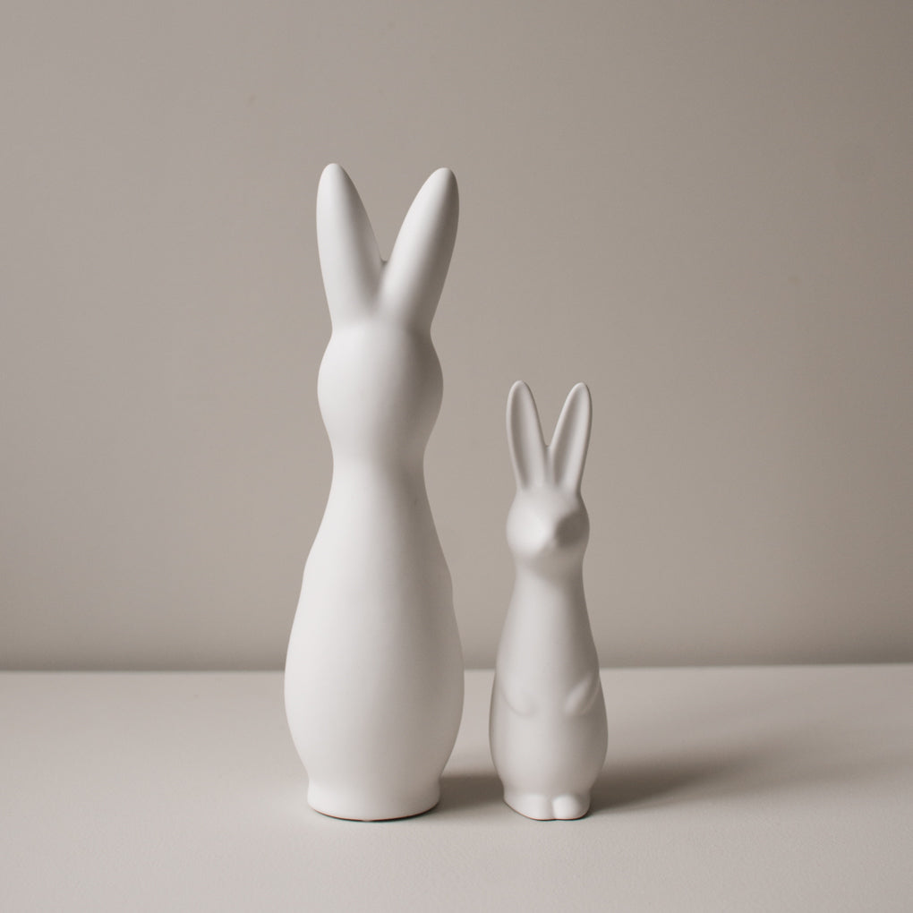 SWEDISH RABBIT Påskdekoration 17cm, Vit