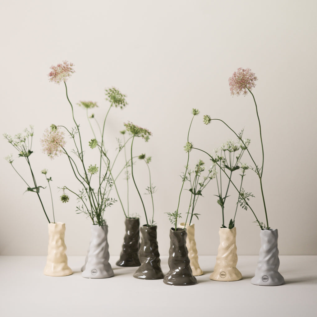 BLOOM Vas H15cm, vanilla