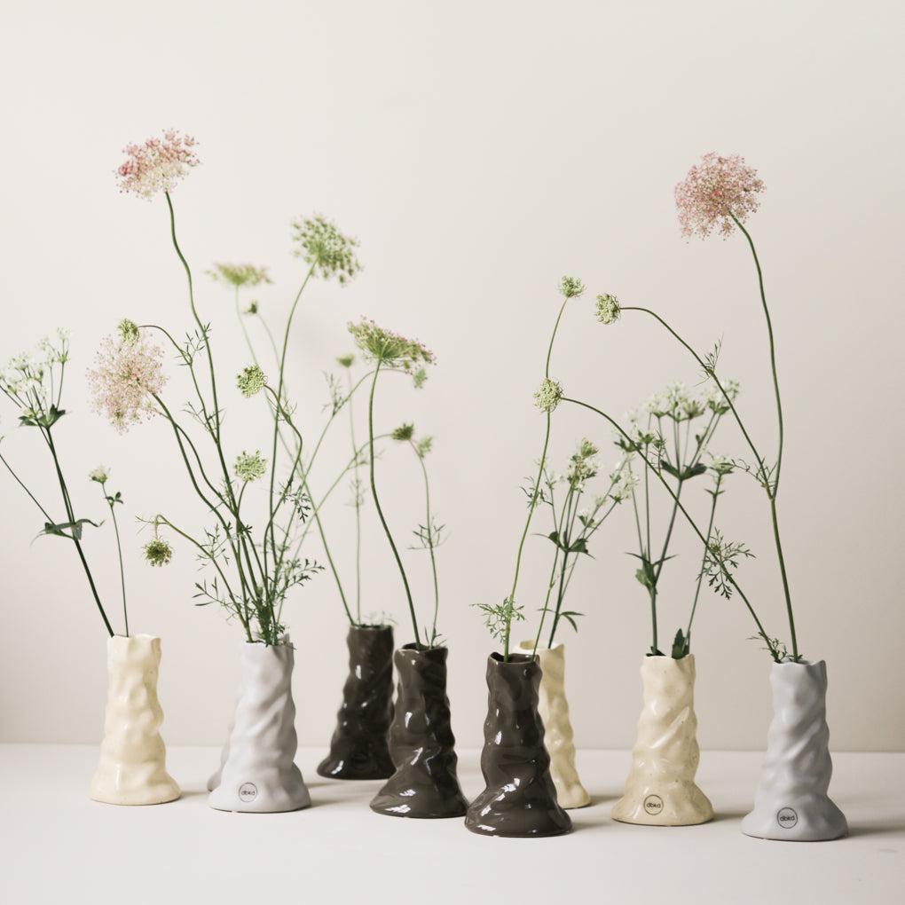 BLOOM Vas H15cm, Shiny Dust