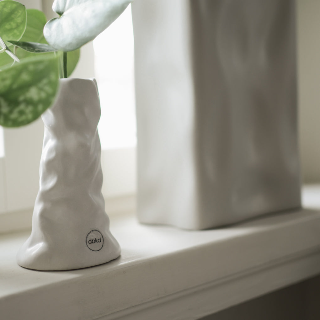 BLOOM Vas H15cm, Greige