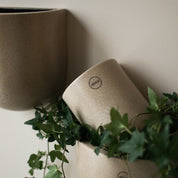 CUT Vägghängd Kruka Medium, Beige