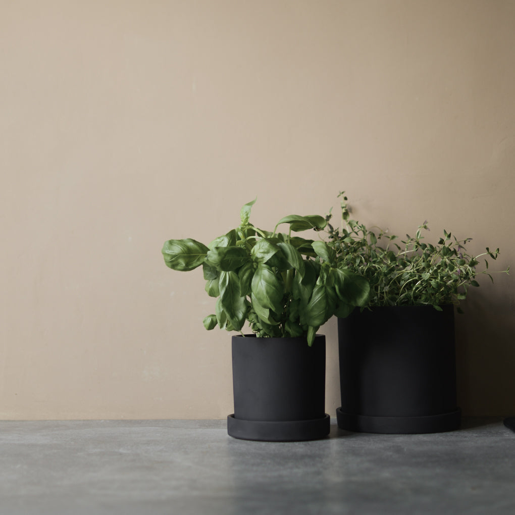 GROW Kruka Small Ø10, Svart
