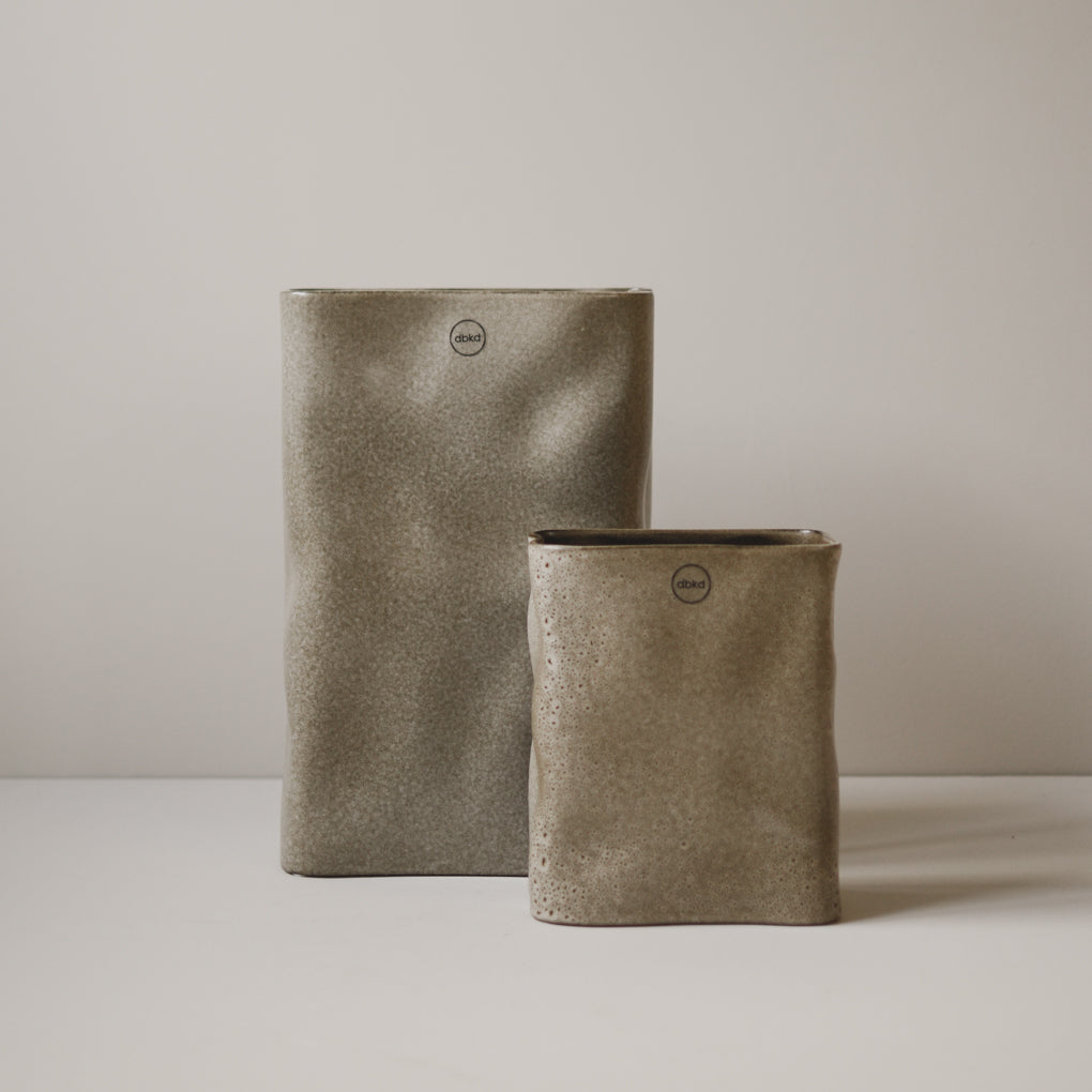 MEADOW Vas Large H30cm, Beige