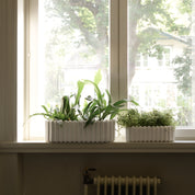MIST OVAL Kruka Large, Vit
