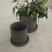 PLANT POT Kruka small 2-Pack, Brun