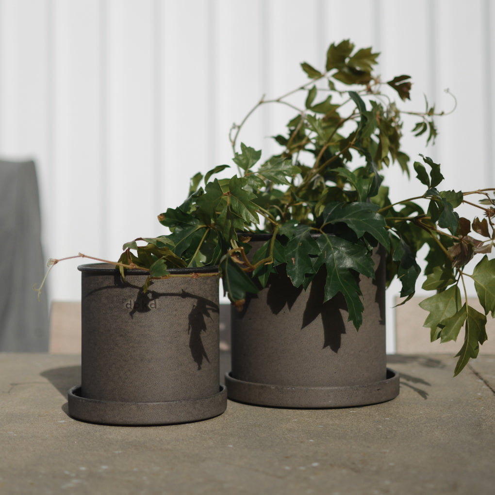 PLANT POT Kruka small 2-Pack, Brun