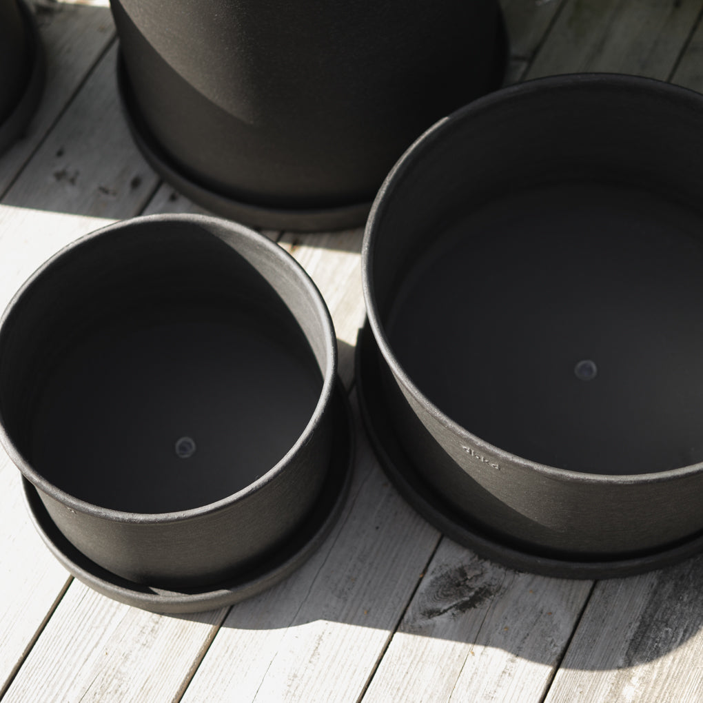 PLANT BOWL Kruka 2-Pack, Svart