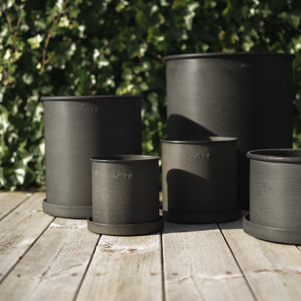 PLANT POT Kruka small 2-Pack, Svart