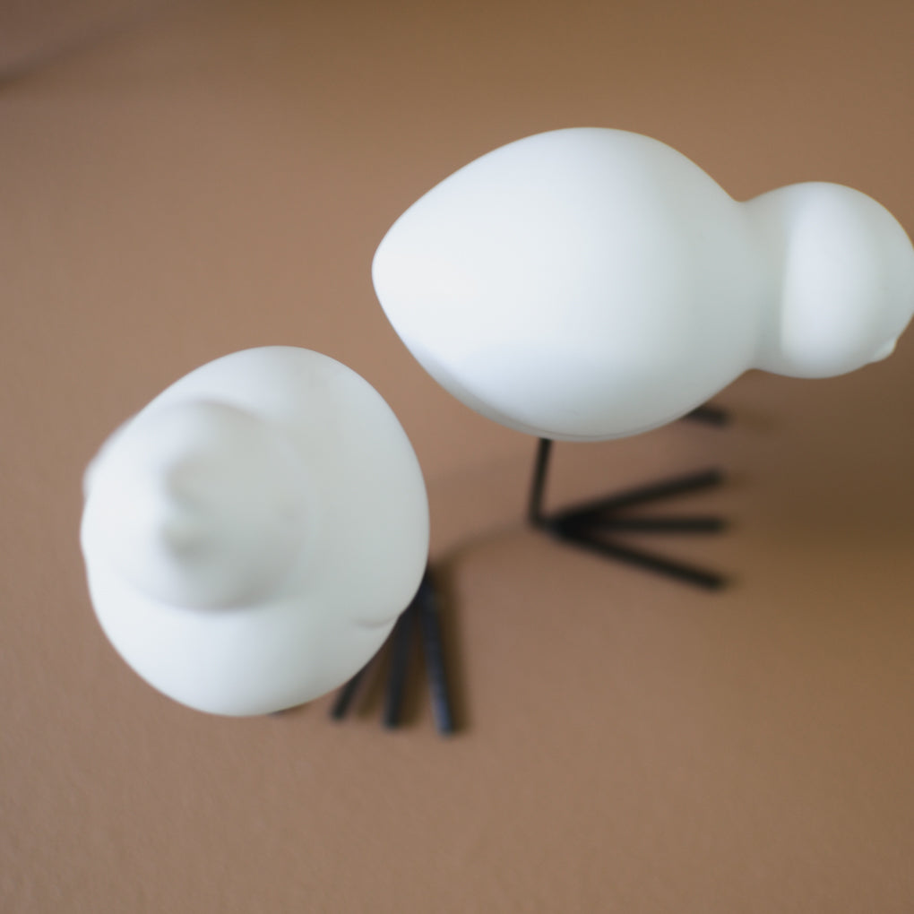 SWEDISH BIRD Påskdekoration 2-Pack, Vit