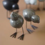 SWEDISH BIRD Påskdekoration 2-Pack, shiny dust