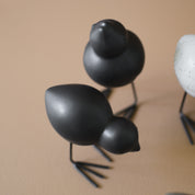 SWEDISH BIRD Påskdekoration 2-Pack, Svart