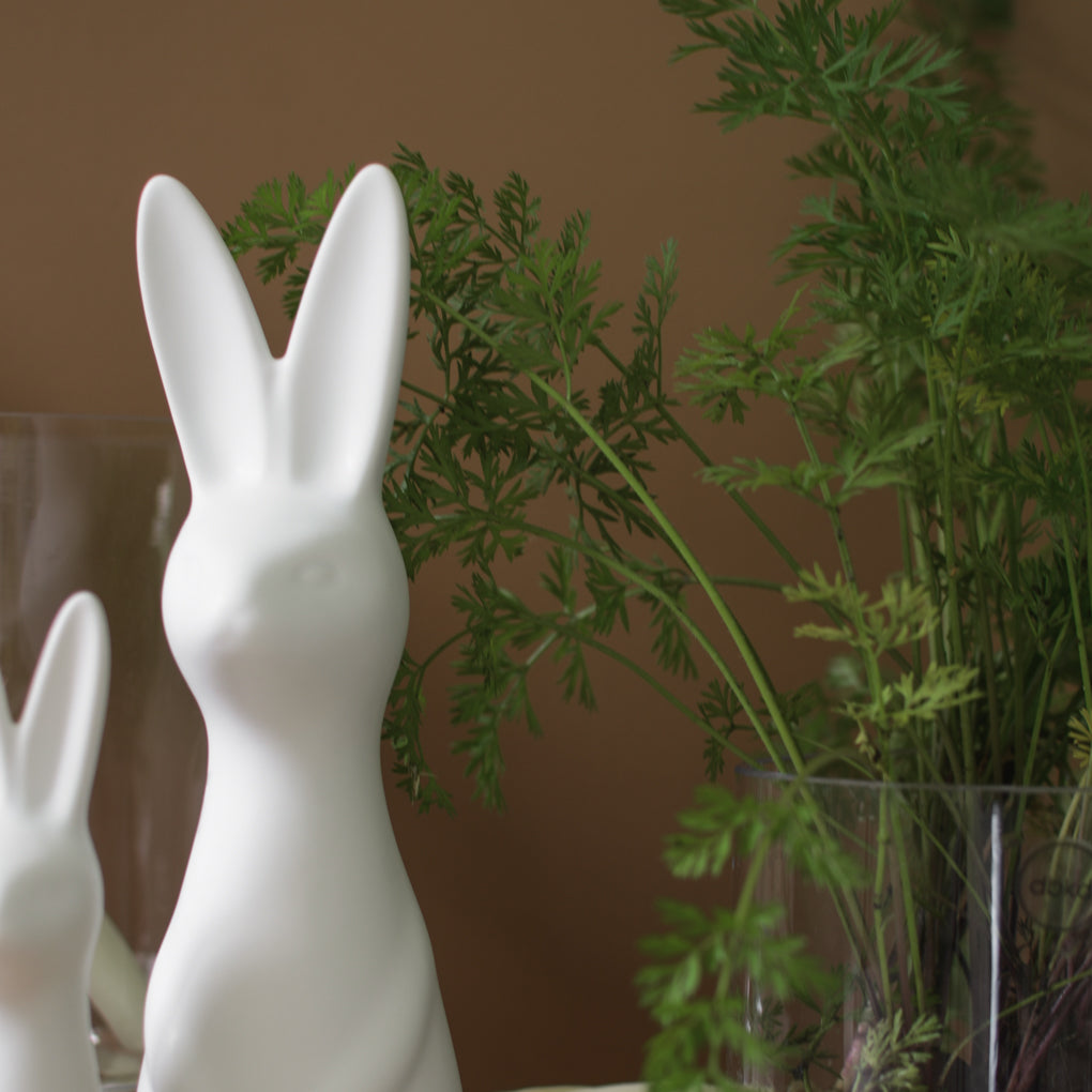 SWEDISH RABBIT Påskdekoration 27cm, Vit