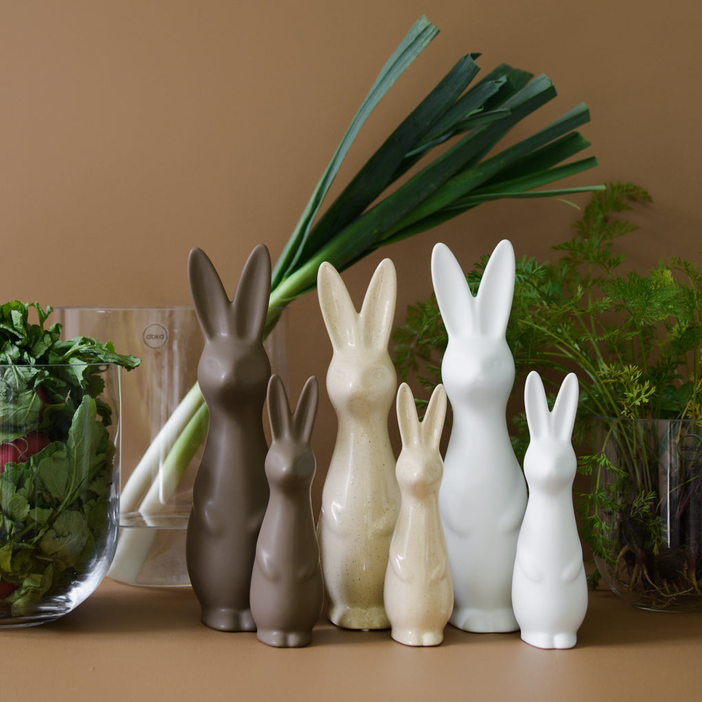 SWEDISH RABBIT Påskdekoration 27cm, Vit