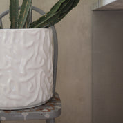 SWOON Kruka Ø31, shiny white