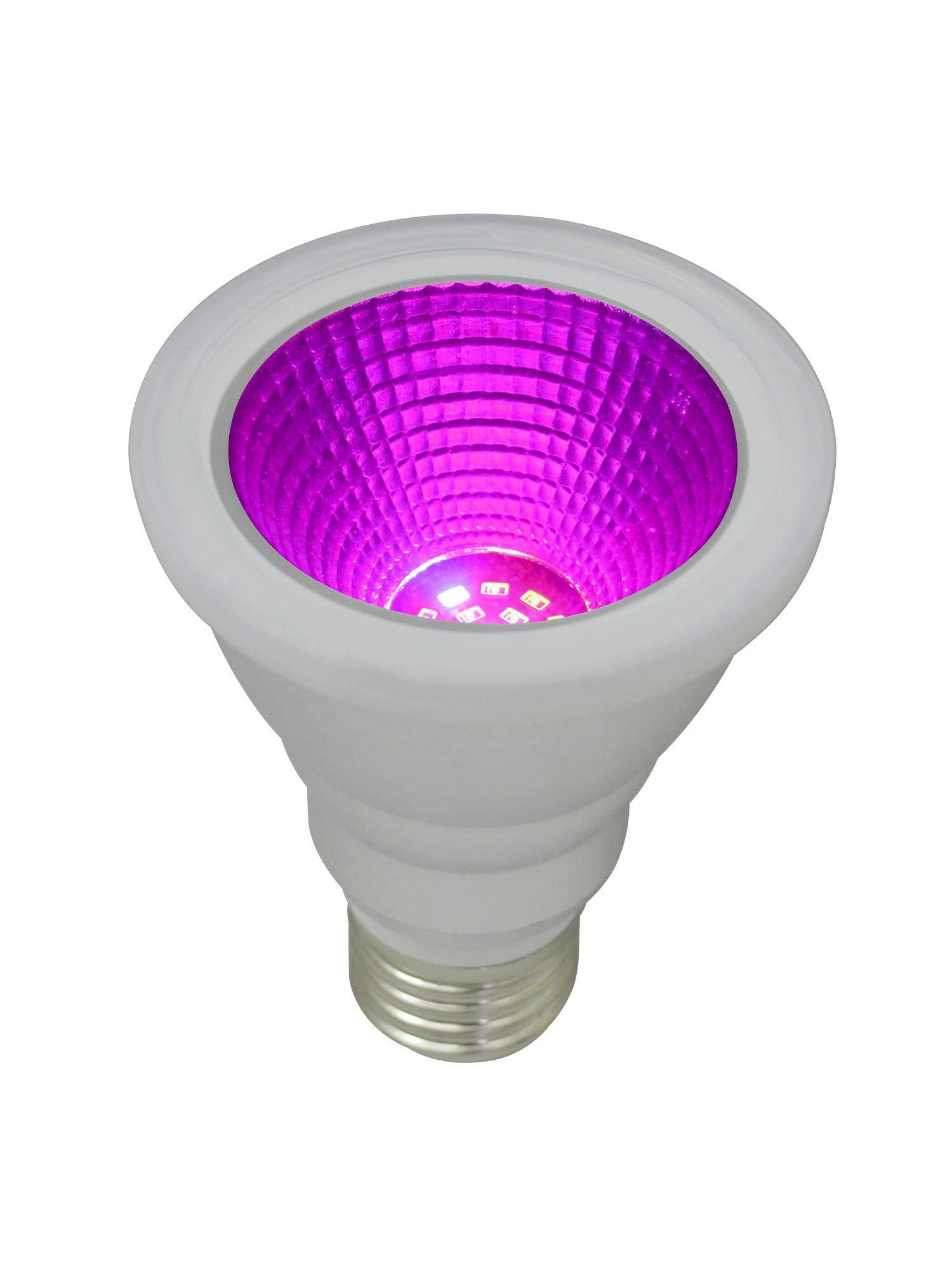 Grow LED IP65 E27 30° E27 PAR20 6W