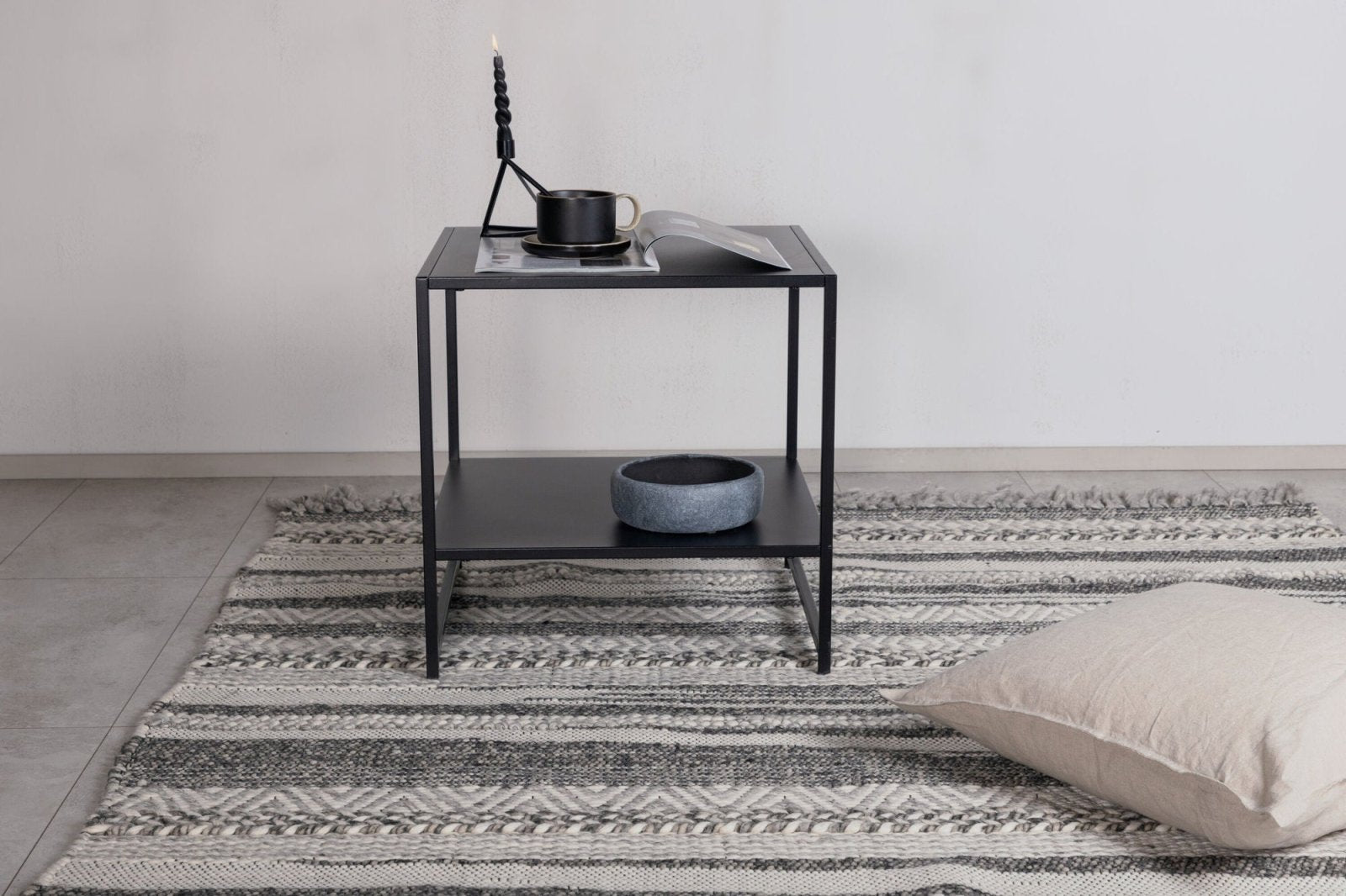Venture Home Alwar Ullmatta 200 x 300, Mörkgrå - Azalea Home