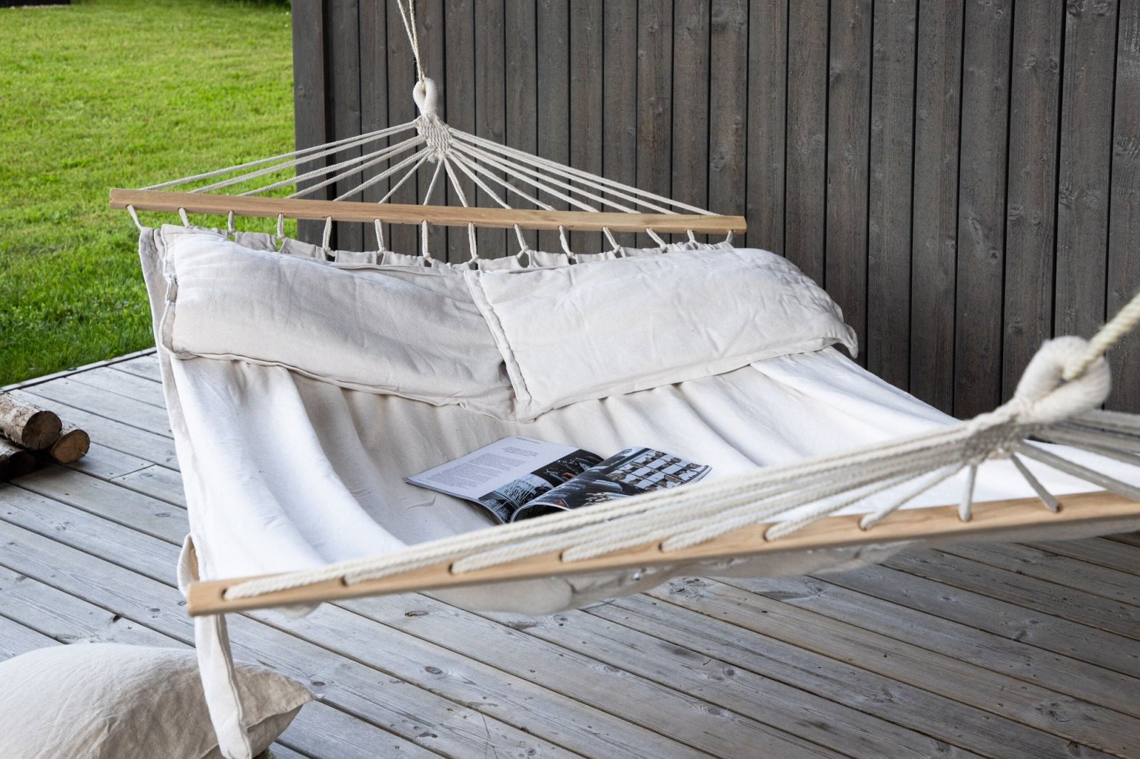 Venture Home Anini Hängmatta 150 x 200, Vit - Azalea Home
