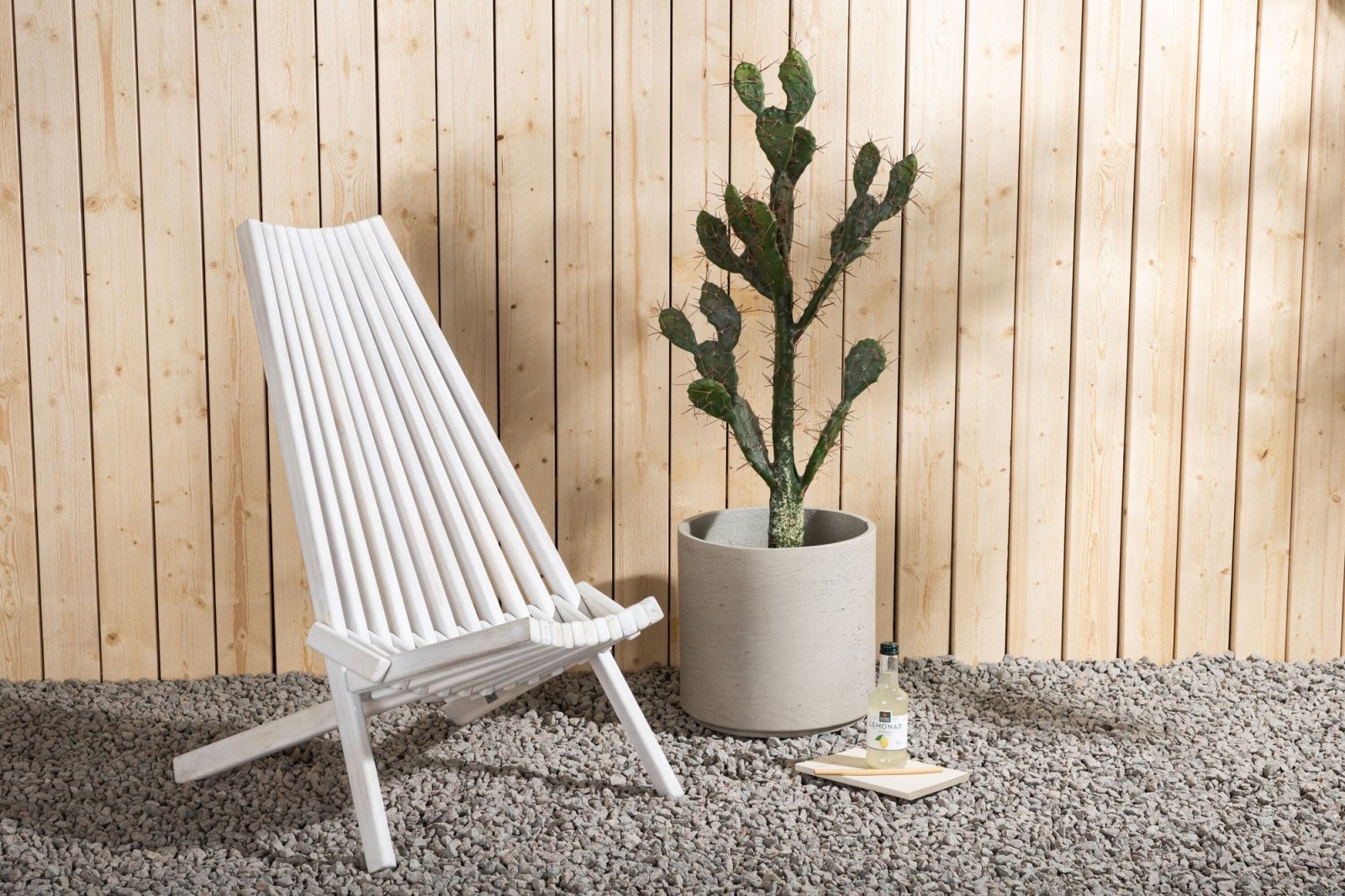 Venture Home Asta Loungestol, Vitputsad - Azalea Home