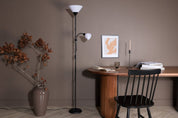 Venture Home Bagasi Golvlampa, Svart - Azalea Home