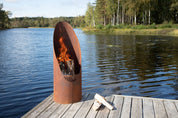 Venture Home Bastian Eldkorg ø37, Rostig orange - Azalea Home