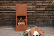 Venture Home Bastian Eldkorg, Rostig orange - Azalea Home