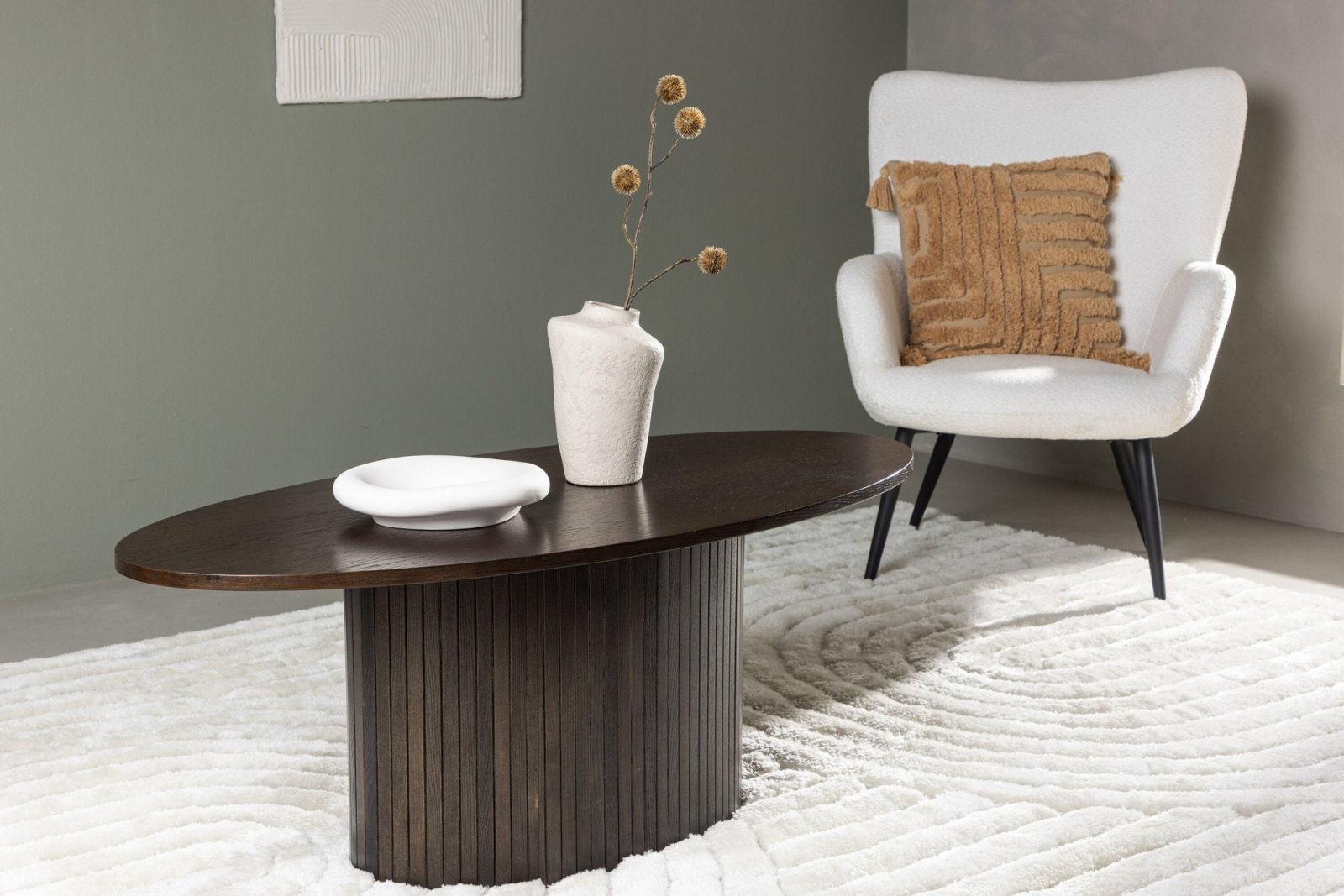 Venture Home Bianca Soffbord 55 x 120, Mocca - Azalea Home