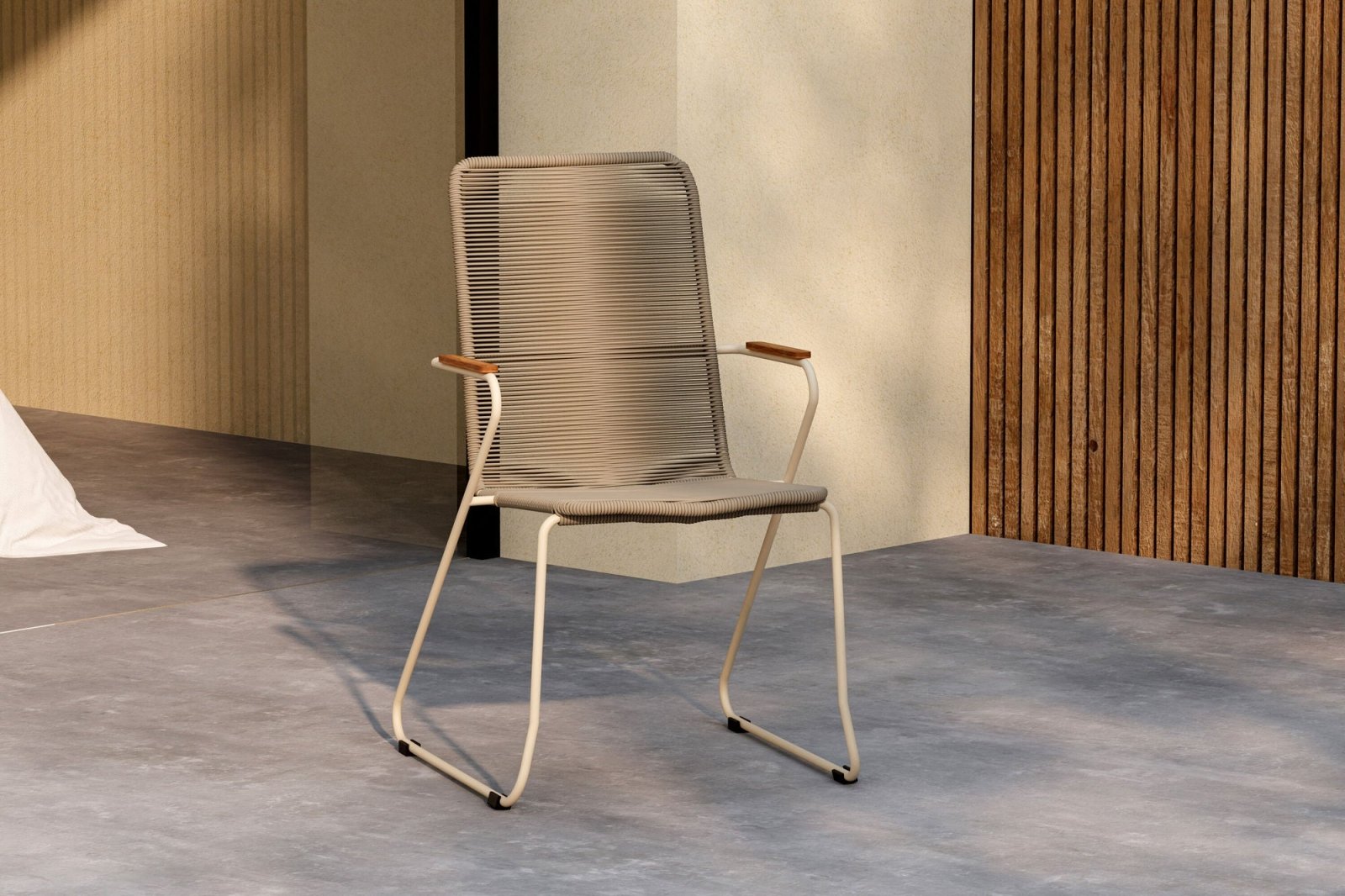 Venture Home Bois Trädgårdsstol, Beige - Azalea Home