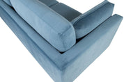 Venture Home Boom 3 - sits soffa, Blå - Azalea Home