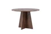 Venture Home Bootcut Runt matbord ø110, Mocca - Azalea Home