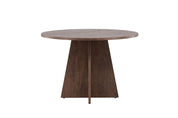 Venture Home Bootcut Runt matbord ø110, Mocca - Azalea Home