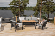 Venture Home Brasilia Loungegrupp utomhus, Grå - Azalea Home