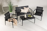 Venture Home Break Loungegrupp Utomhus, Svart - Azalea Home