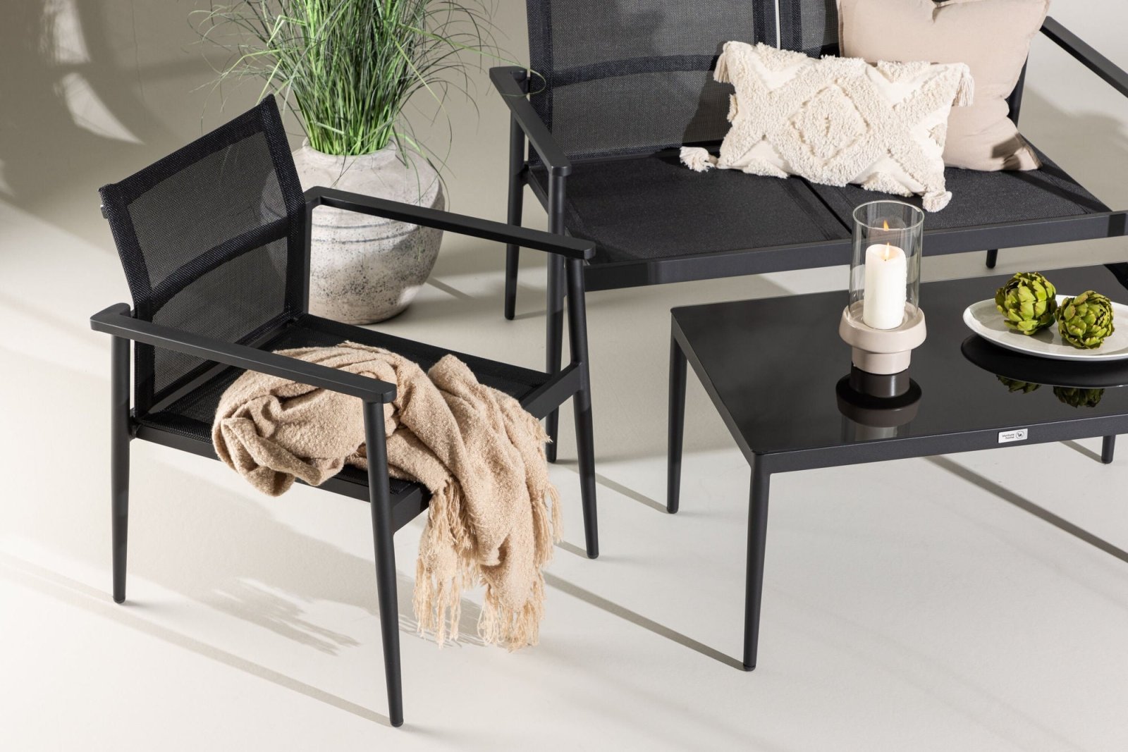 Venture Home Break Loungegrupp Utomhus, Svart - Azalea Home