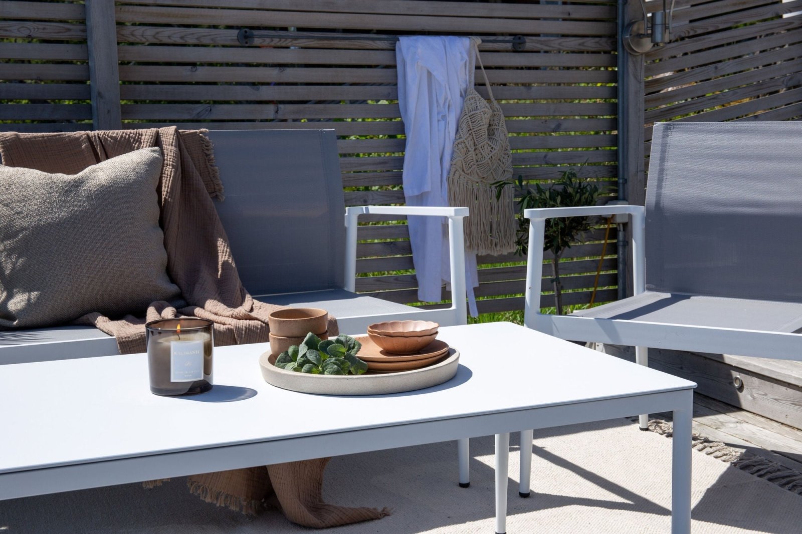 Venture Home Break Loungegrupp Utomhus, Vit - Azalea Home