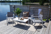 Venture Home Break Loungegrupp Utomhus, Vit - Azalea Home