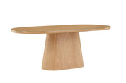 Venture Home Castor Ovalt matbord 200 x 90, Natur - Azalea Home