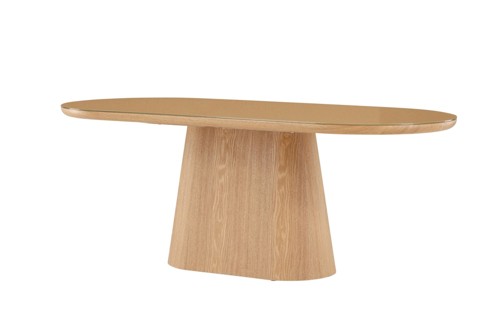 Venture Home Castor Ovalt matbord 200 x 90, Natur - Azalea Home