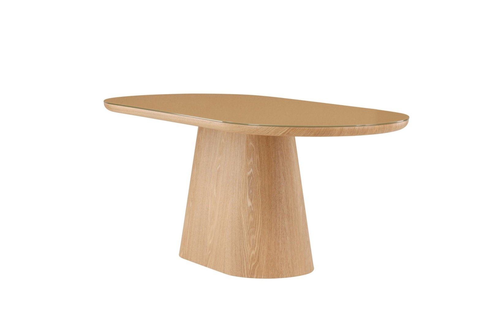 Venture Home Castor Ovalt matbord 200 x 90, Natur - Azalea Home