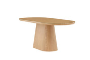Venture Home Castor Ovalt matbord 200 x 90, Natur - Azalea Home