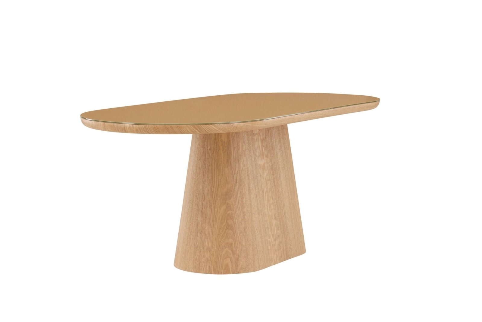 Venture Home Castor Ovalt matbord 200 x 90, Natur - Azalea Home