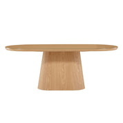 Venture Home Castor Ovalt matbord 200 x 90, Natur - Azalea Home
