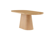Venture Home Castor Ovalt matbord 200 x 90, Natur - Azalea Home