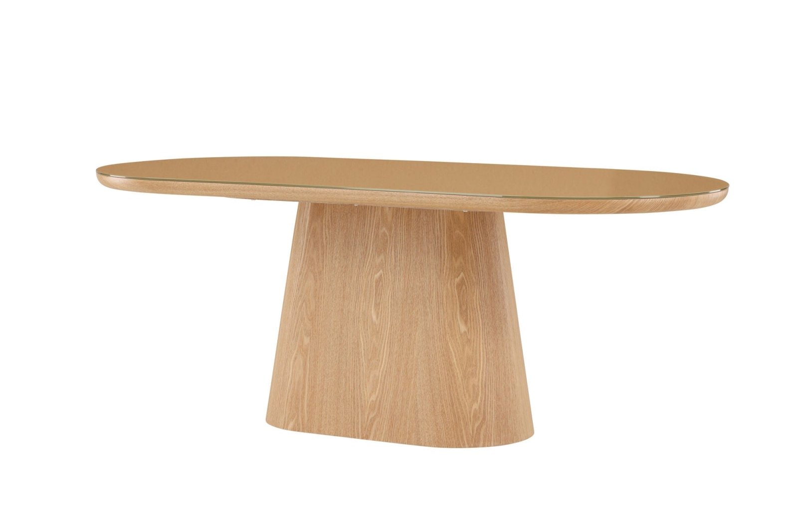 Venture Home Castor Ovalt matbord 200 x 90, Natur - Azalea Home
