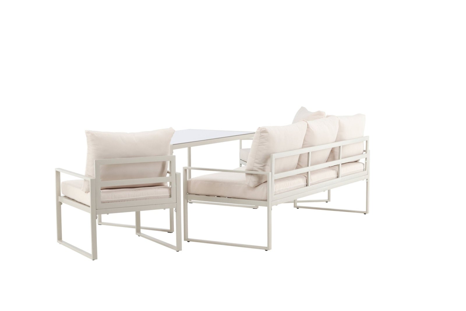 Venture Home Catania Soffgrupp utomhus, Beige - Azalea Home