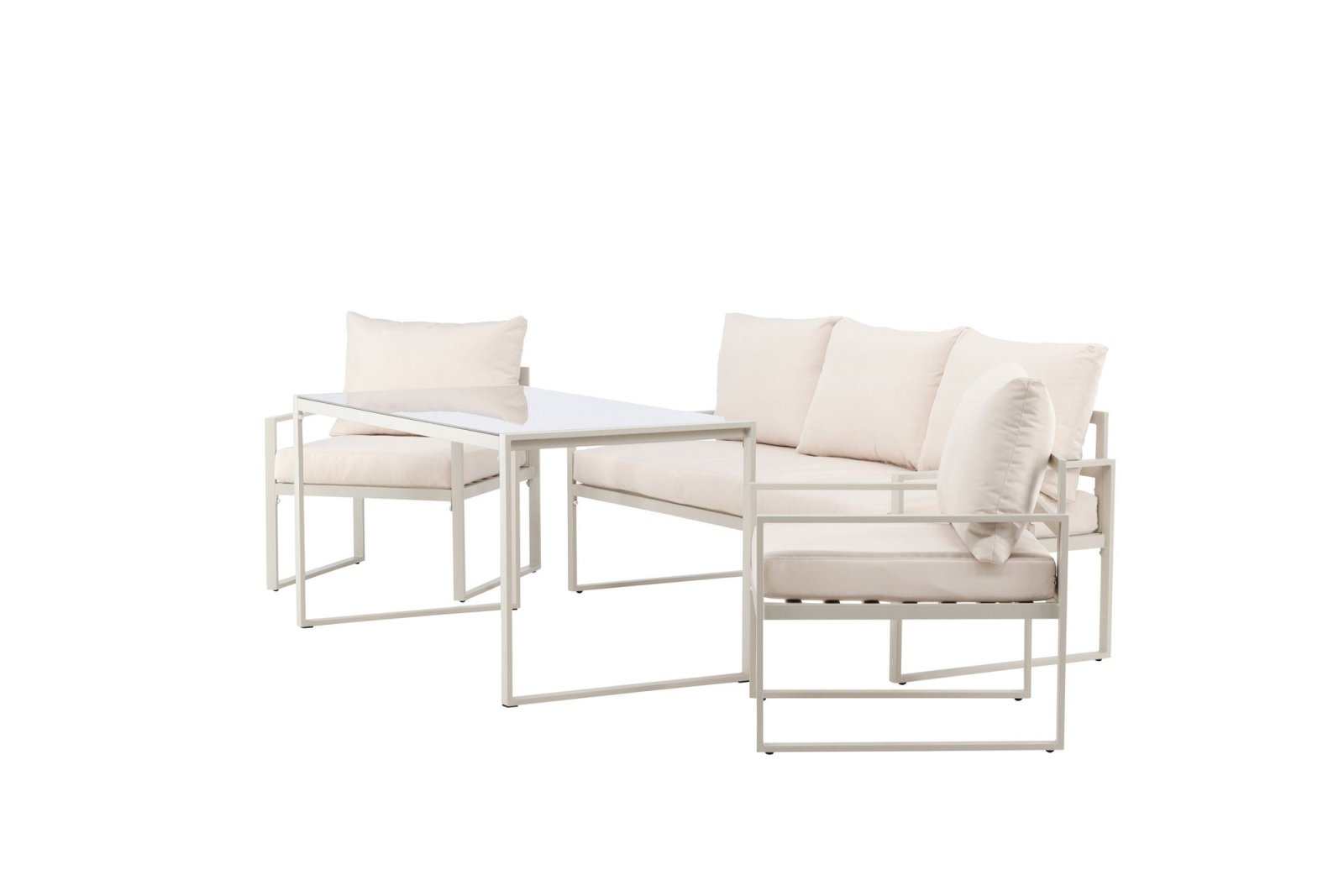Venture Home Catania Soffgrupp utomhus, Beige - Azalea Home